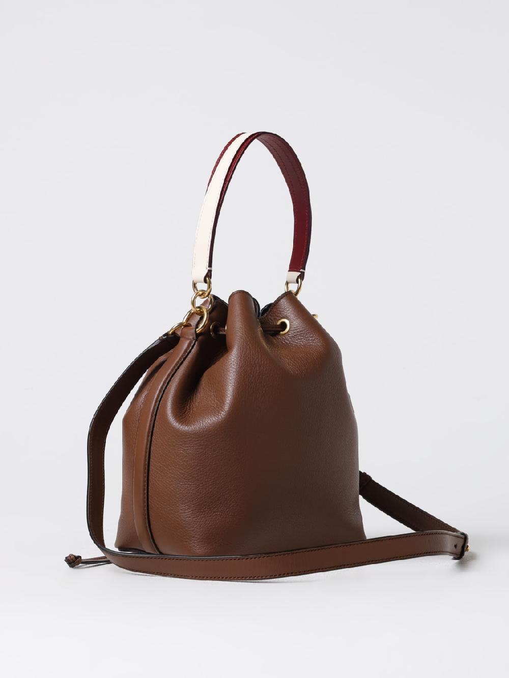 Giglio Borsa Bally In Pelle A Grana