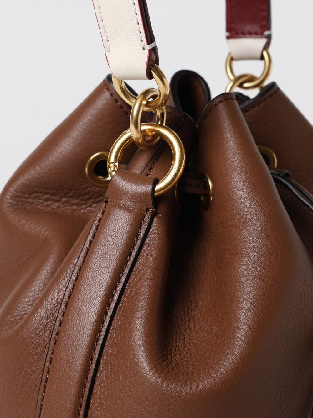 Giglio Borsa Bally In Pelle A Grana
