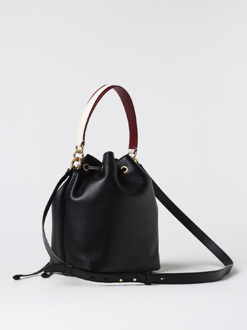 Giglio Borsa Bally In Pelle A Grana