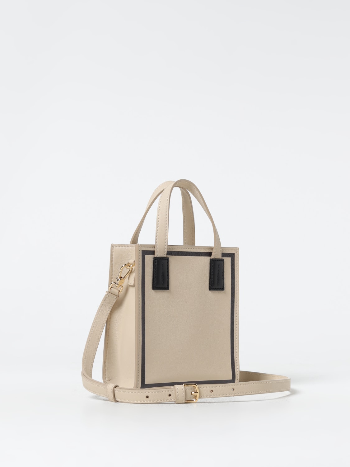 Giglio Borsa Bally In Pelle Con Logo Stampato