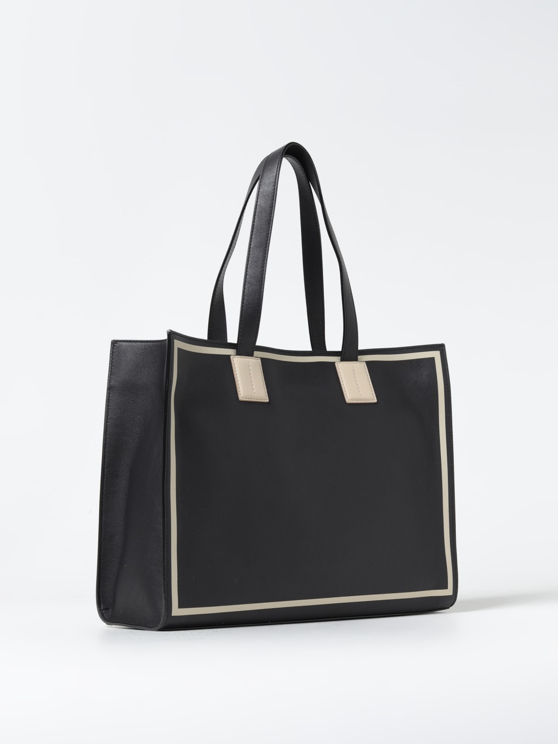 Giglio Borsa Bally In Pelle Con Logo Stampato