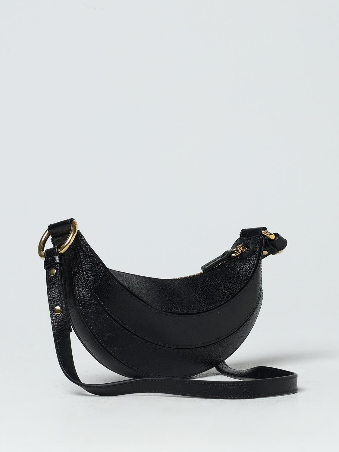 Giglio Borsa Banana Chloè In Pelle A Grana