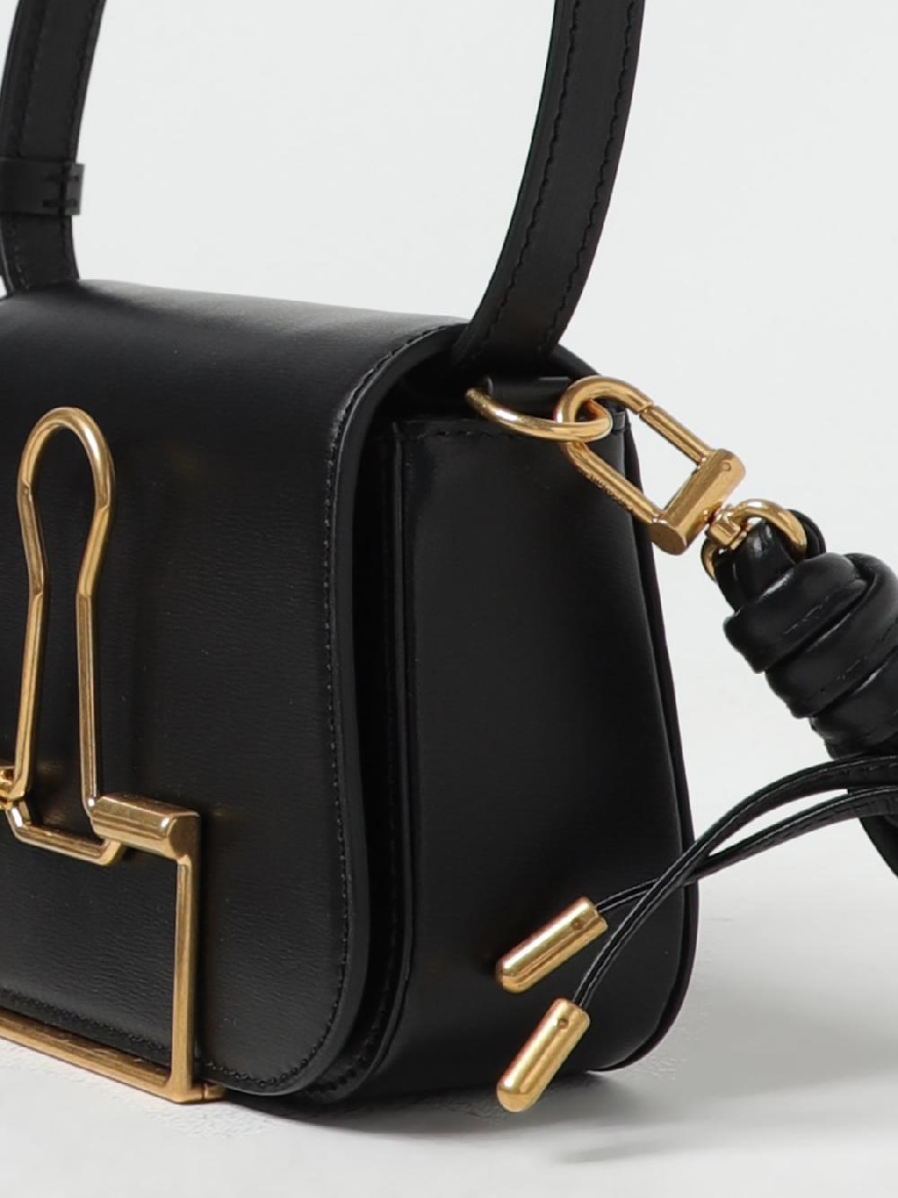 Giglio Borsa Binder Off-White In Pelle