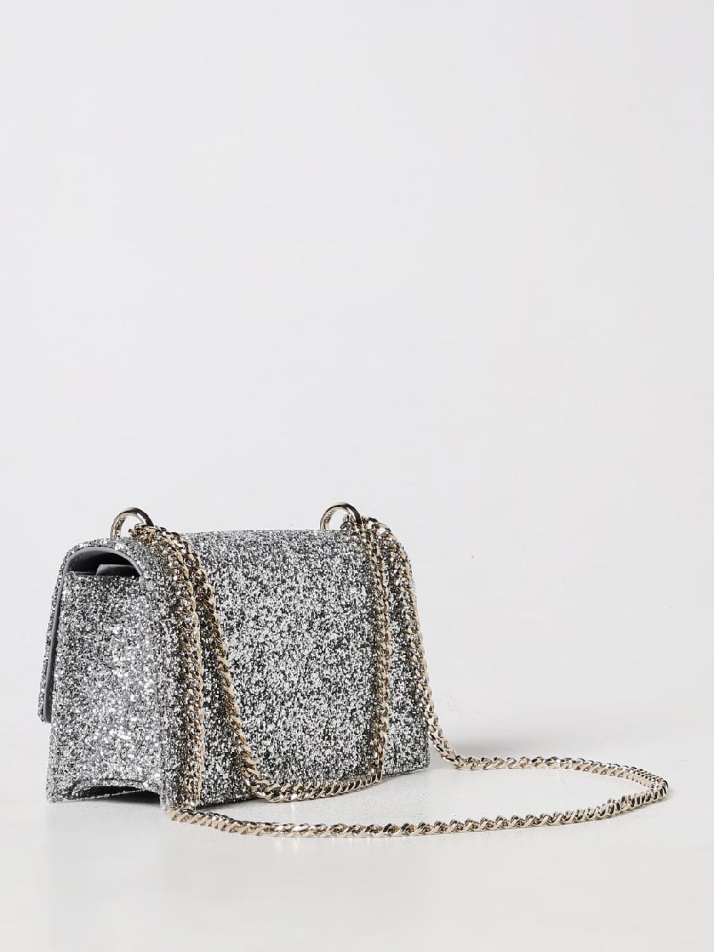 Giglio Borsa Bohemia Jimmy Choo In Pelle Glitter