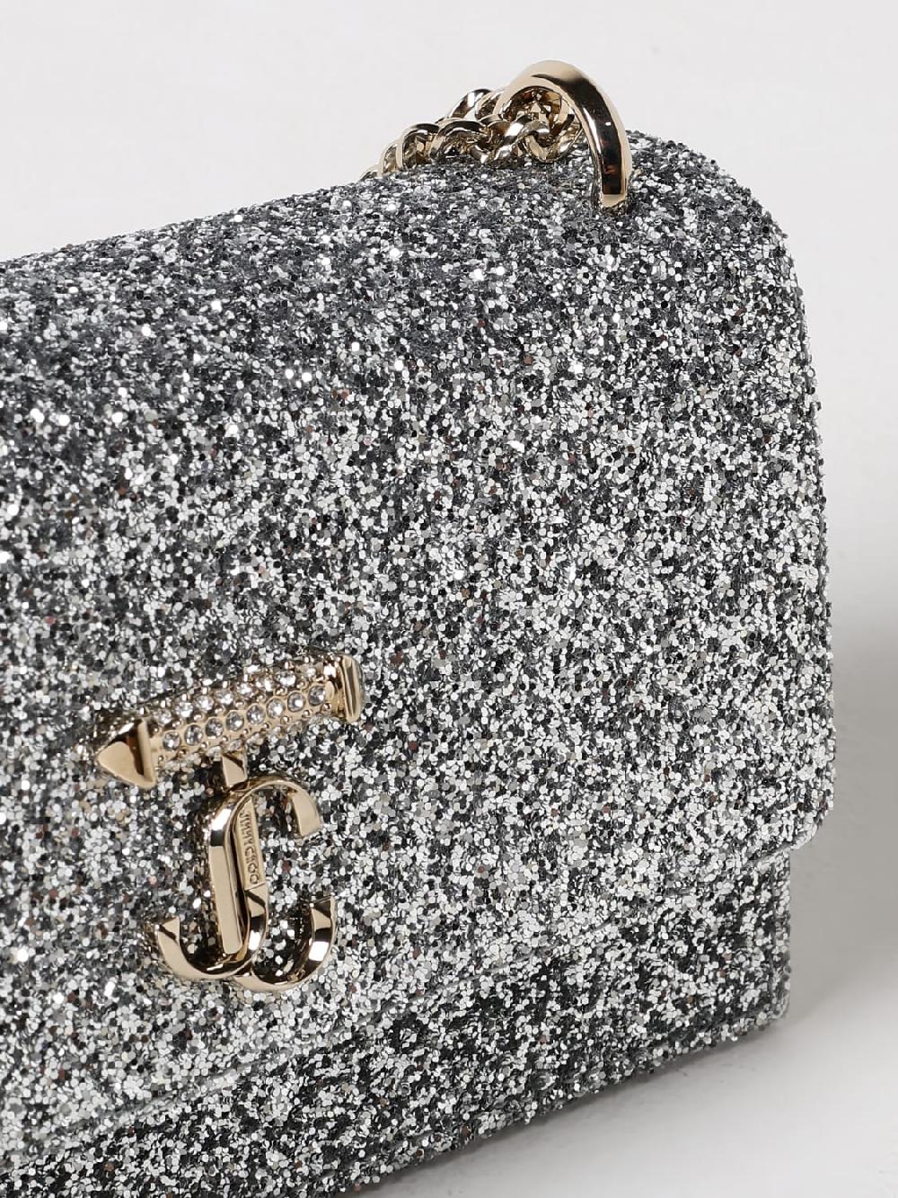 Giglio Borsa Bohemia Jimmy Choo In Pelle Glitter