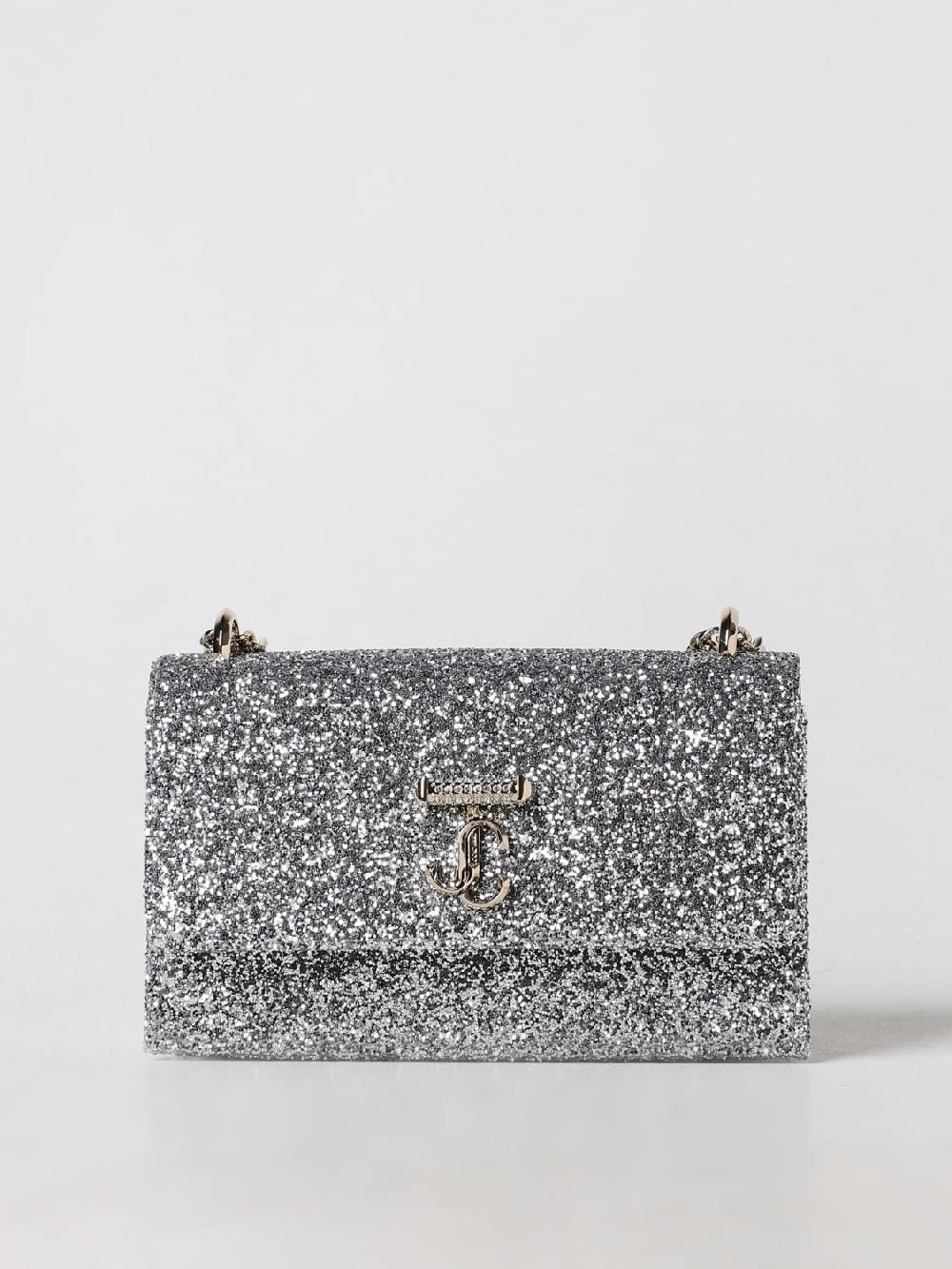 Giglio Borsa Bohemia Jimmy Choo in pelle glitter