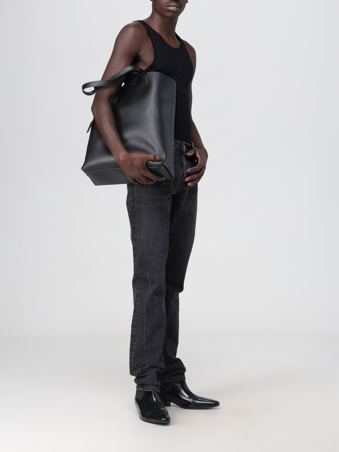 Giglio Borsa Bold Saint Laurent In Pelle