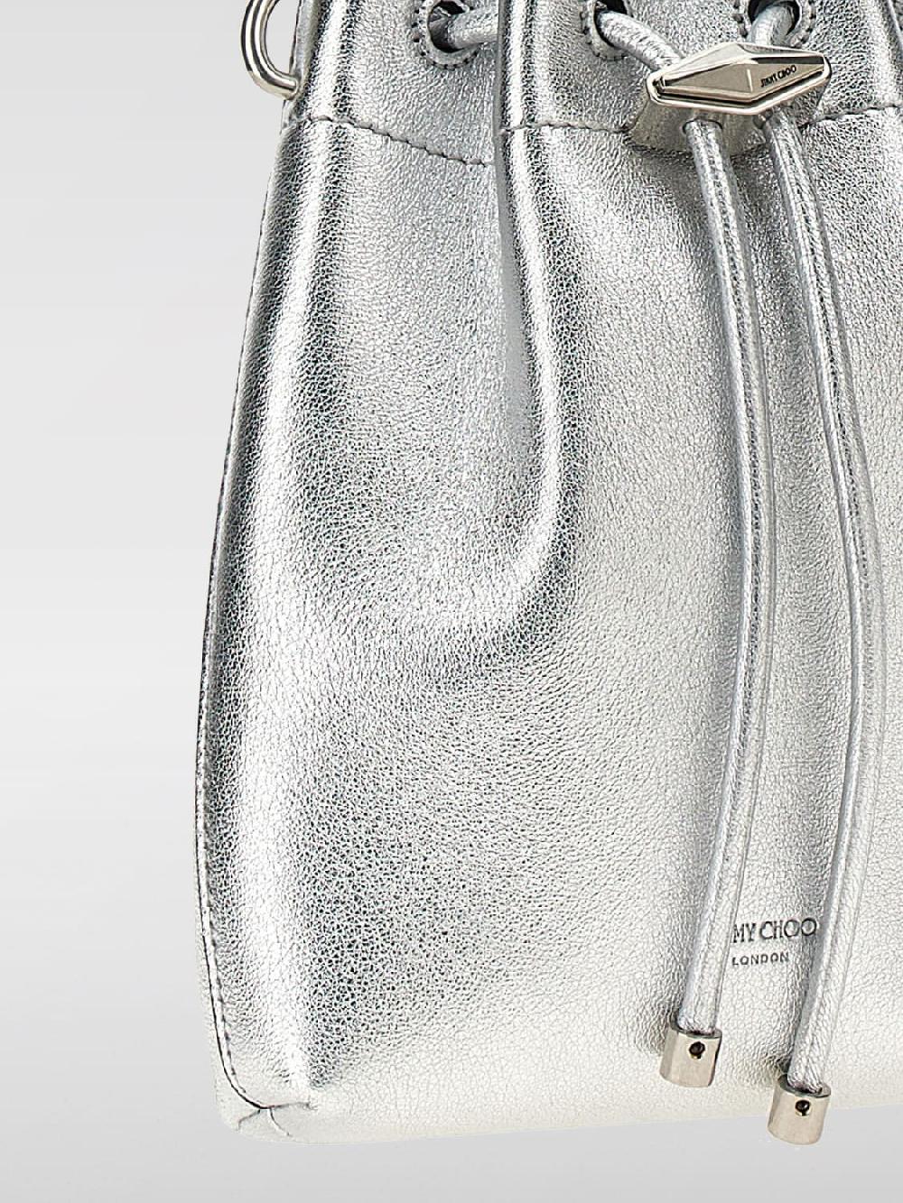 Giglio Borsa Bon Bon Jimmy Choo In Pelle Laminata