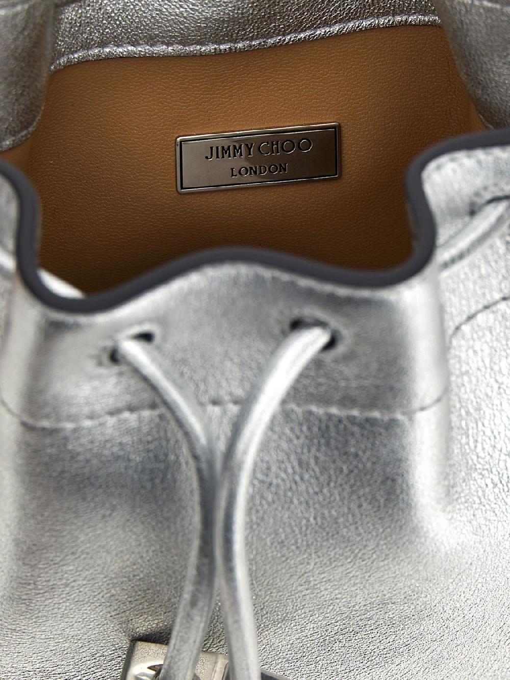 Giglio Borsa Bon Bon Jimmy Choo In Pelle Laminata