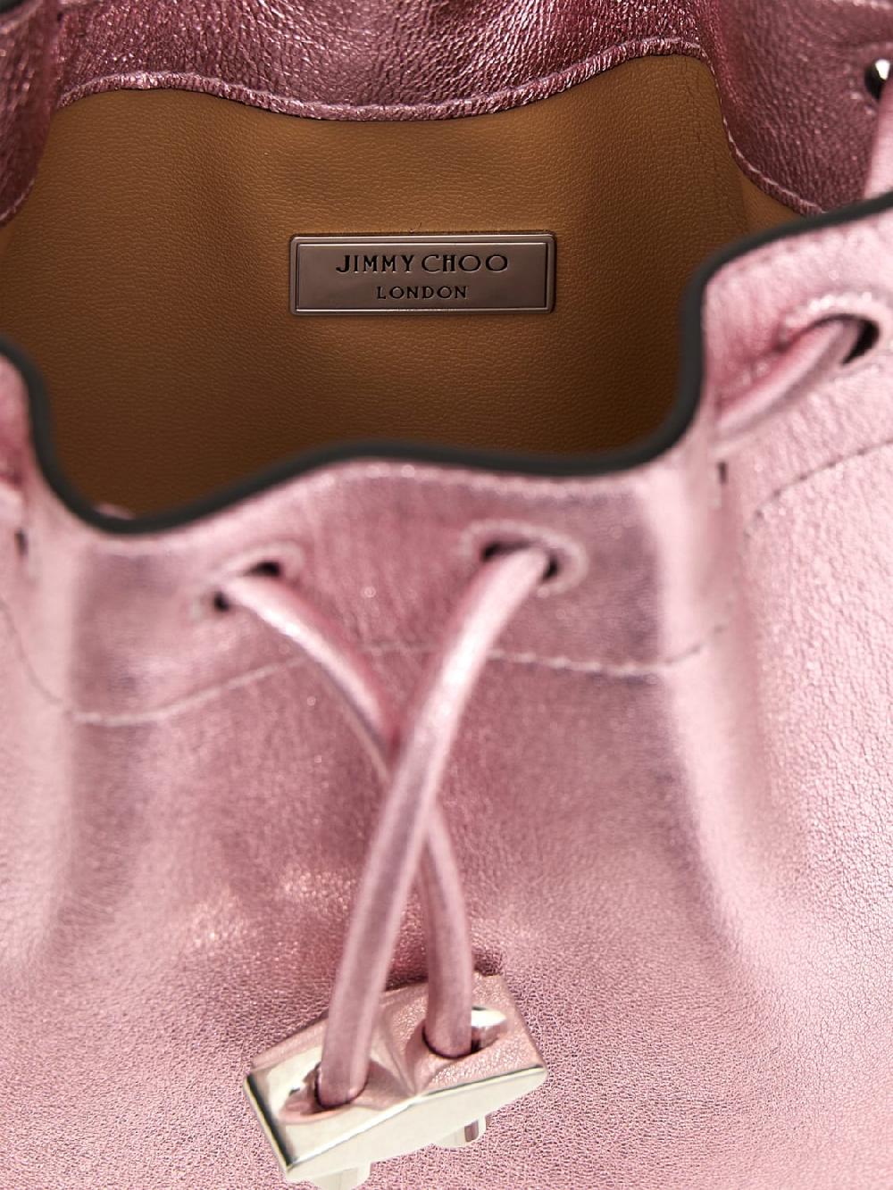 Giglio Borsa Bon Bon Jimmy Choo In Pelle Laminata