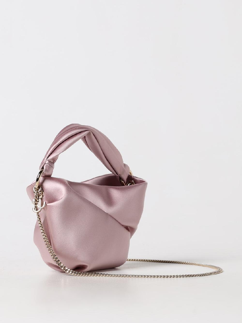 Giglio Borsa Bonny Jimmy Choo In Raso Drappeggiato