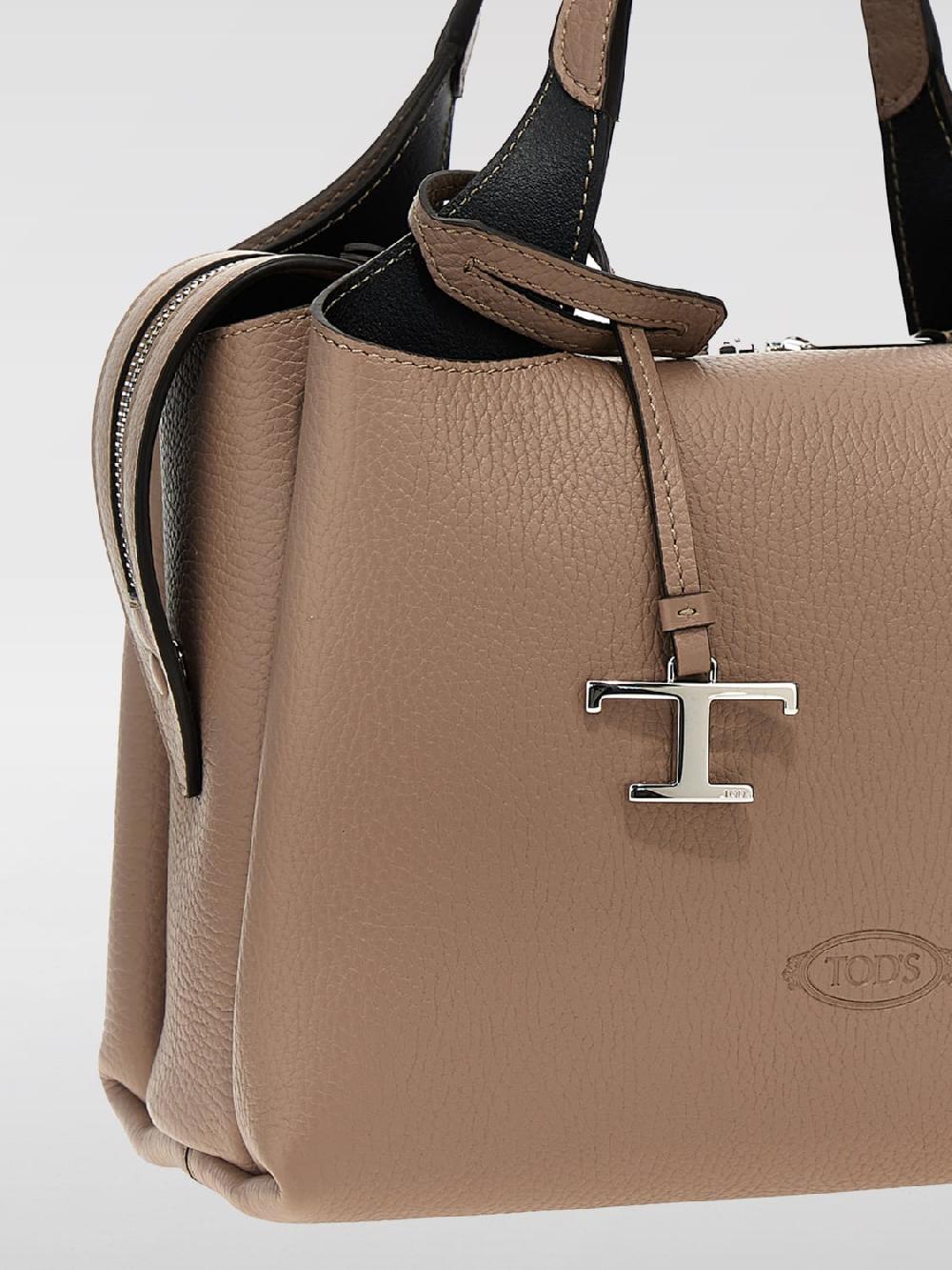 Giglio Borsa Boston Tod's In Pelle A Grana