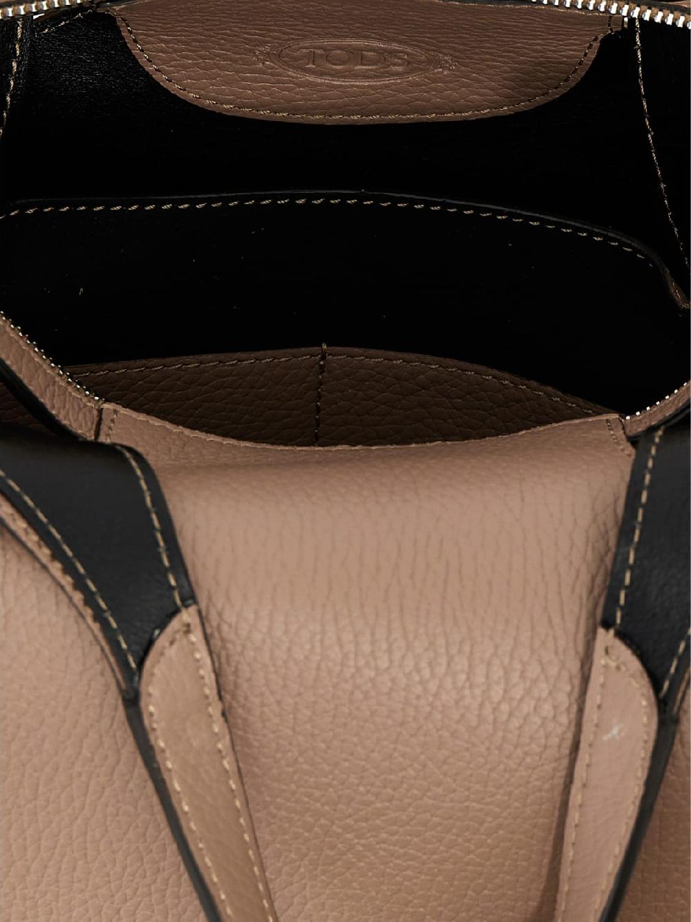 Giglio Borsa Boston Tod's In Pelle A Grana
