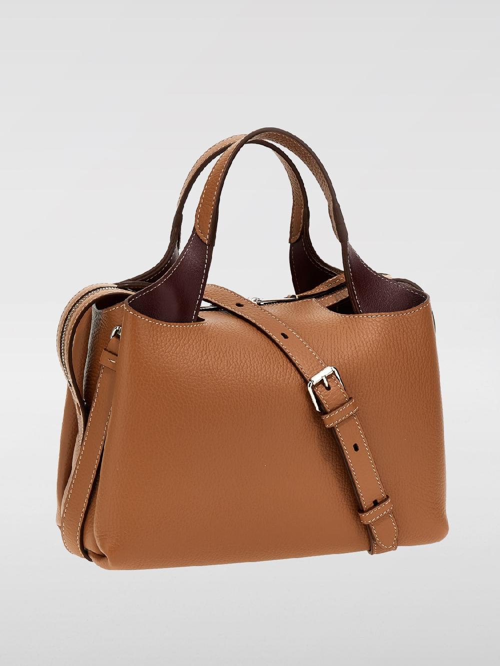 Giglio Borsa Boston Tod's In Pelle A Grana