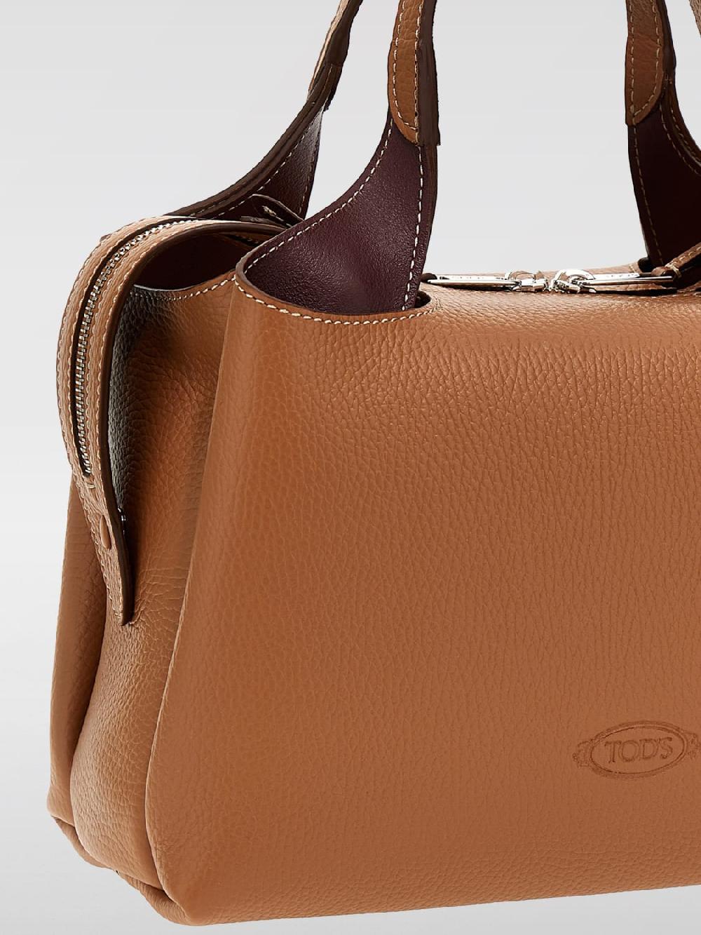 Giglio Borsa Boston Tod's In Pelle A Grana