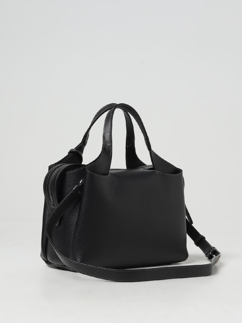 Giglio Borsa Boston Tod's In Pelle A Grana