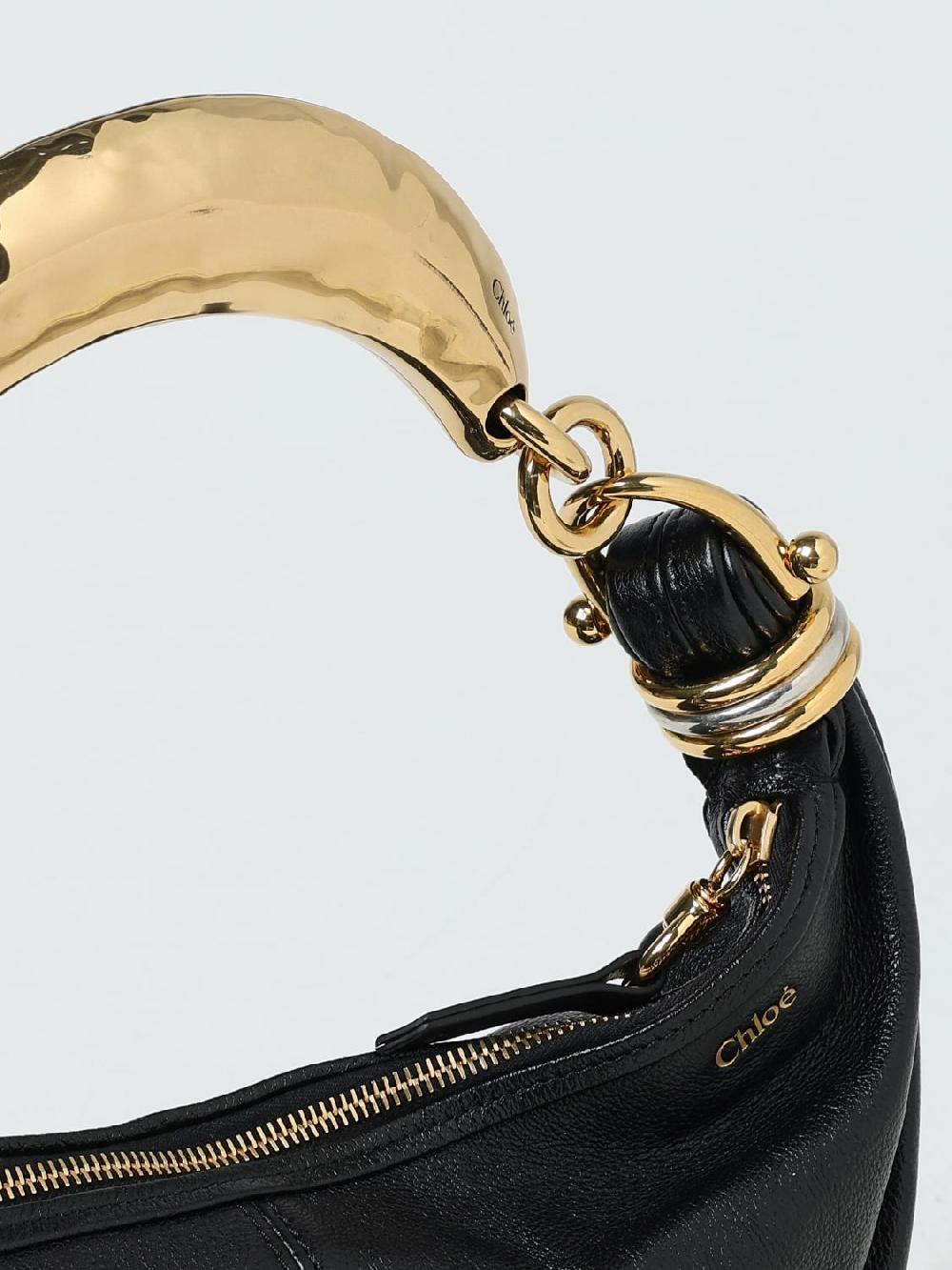 Giglio Borsa Bracelet Hobo Chloè In Pelle A Grana