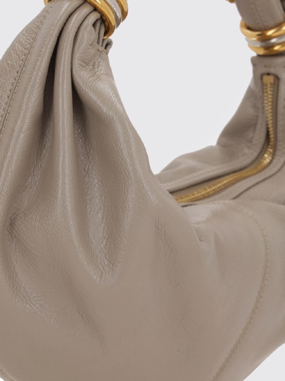 Giglio Borsa Bracelet Hobo Chloè In Pelle A Grana