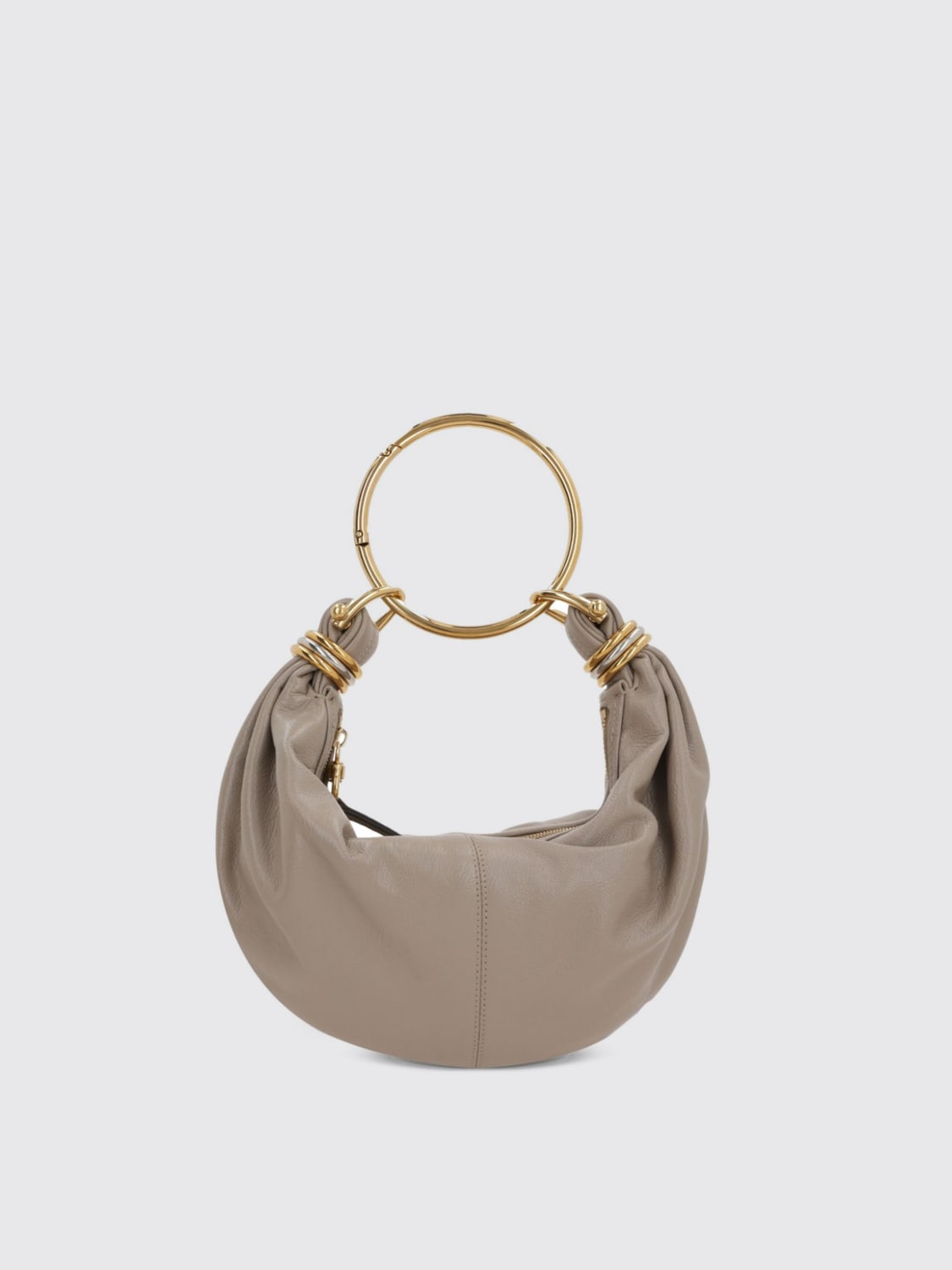 Giglio Borsa Bracelet Hobo Chloè in pelle a grana