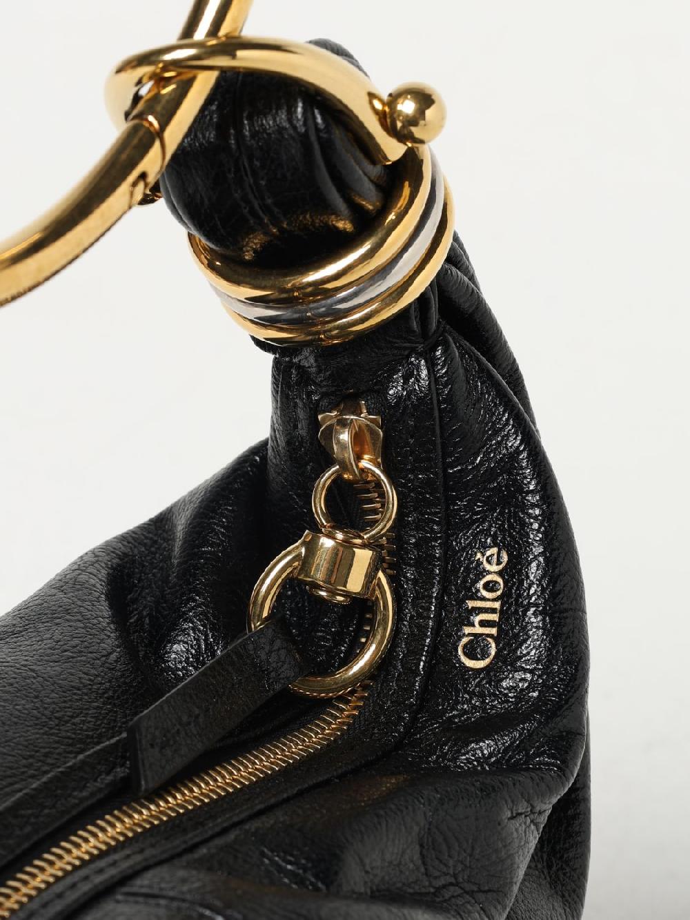 Giglio Borsa Bracelet Hobo Chloè In Pelle A Grana