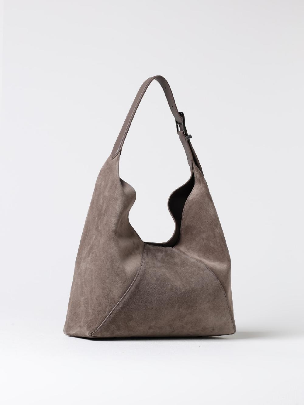 Giglio Borsa Brunello Cucinelli In Camoscio