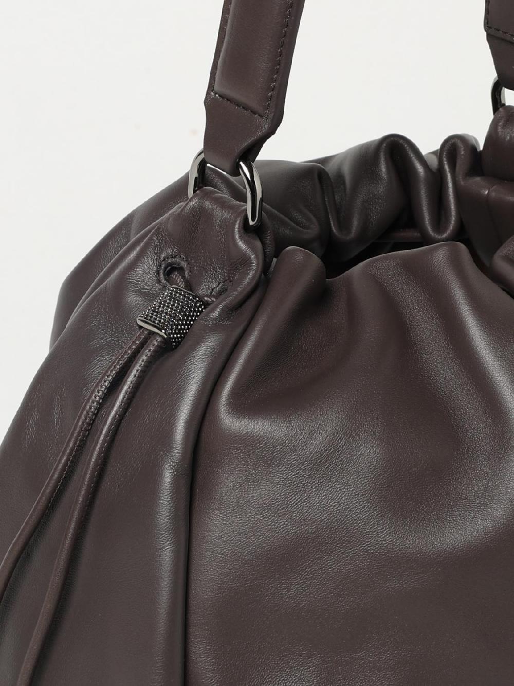 Giglio Borsa Brunello Cucinelli In Pelle
