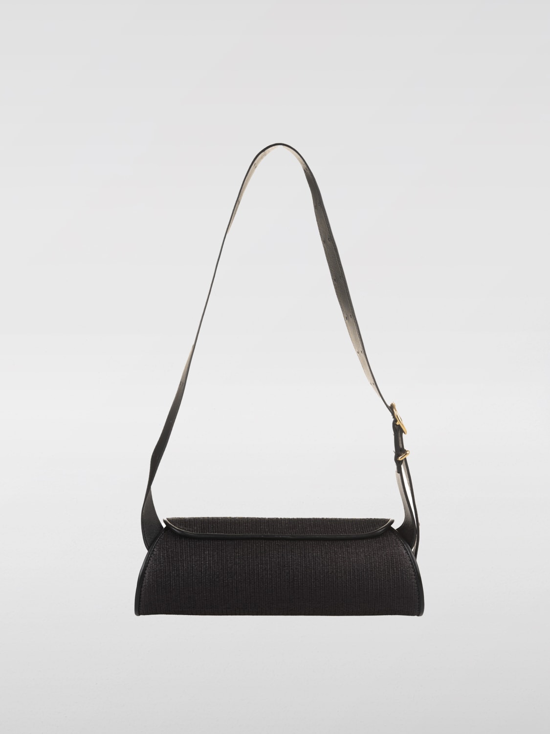 Giglio Borsa Cannolo Jil Sander In Rafia E Pelle
