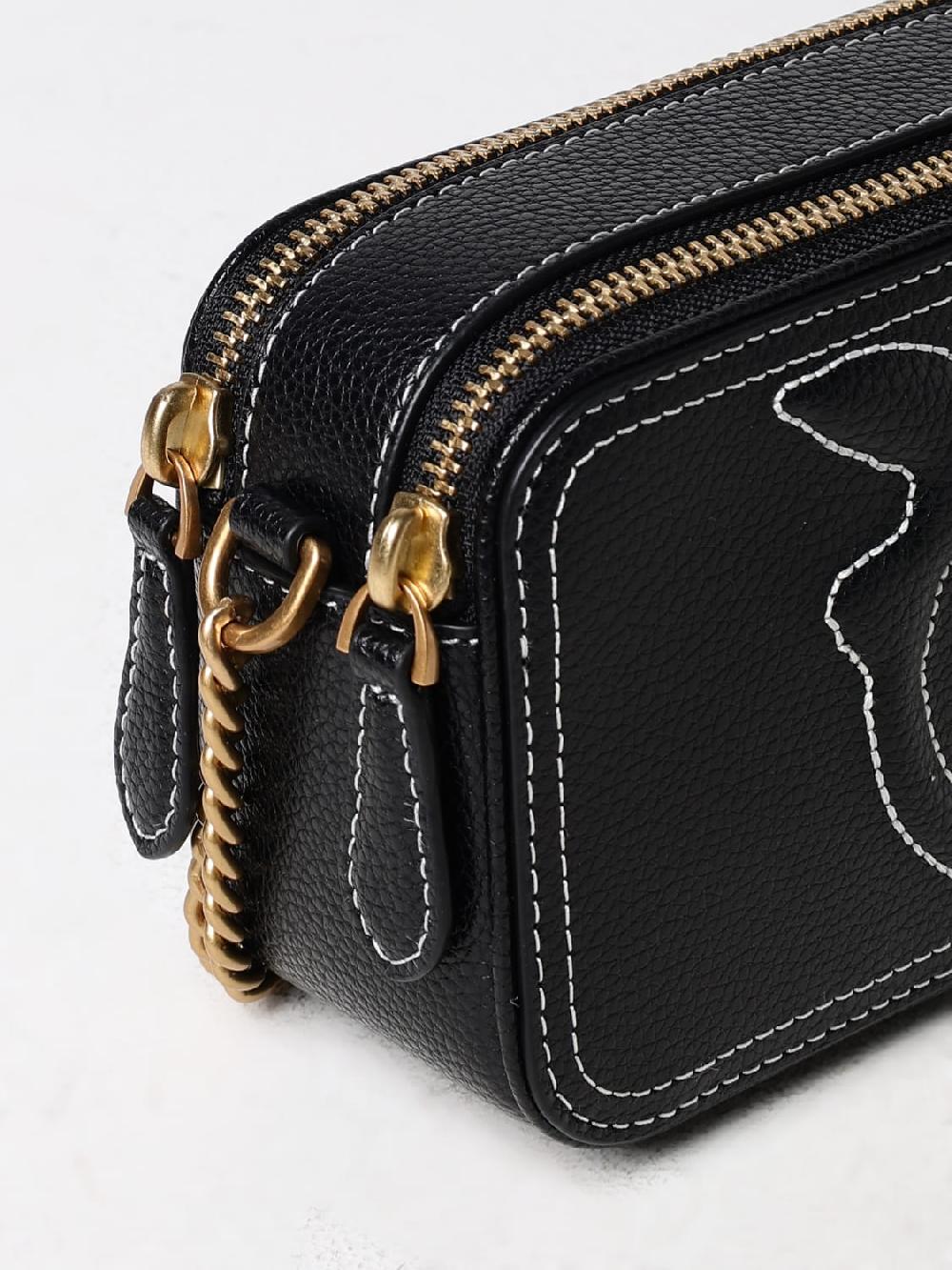 Giglio Borsa Carrie Pinko In Pelle A Grana