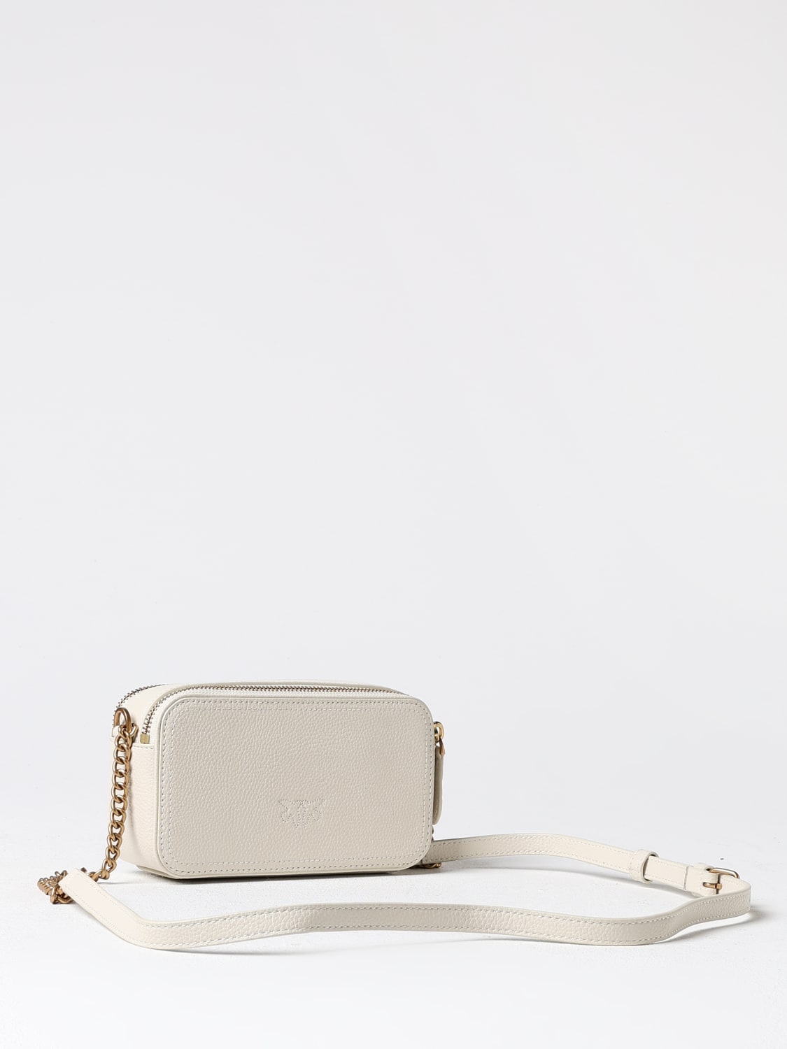 Giglio Borsa Carrie Pinko In Pelle A Grana
