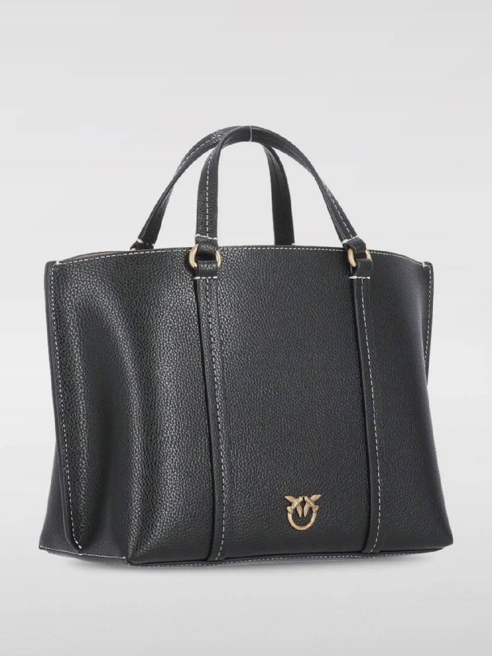 Giglio Borsa Carrie Pinko In Pelle A Grana