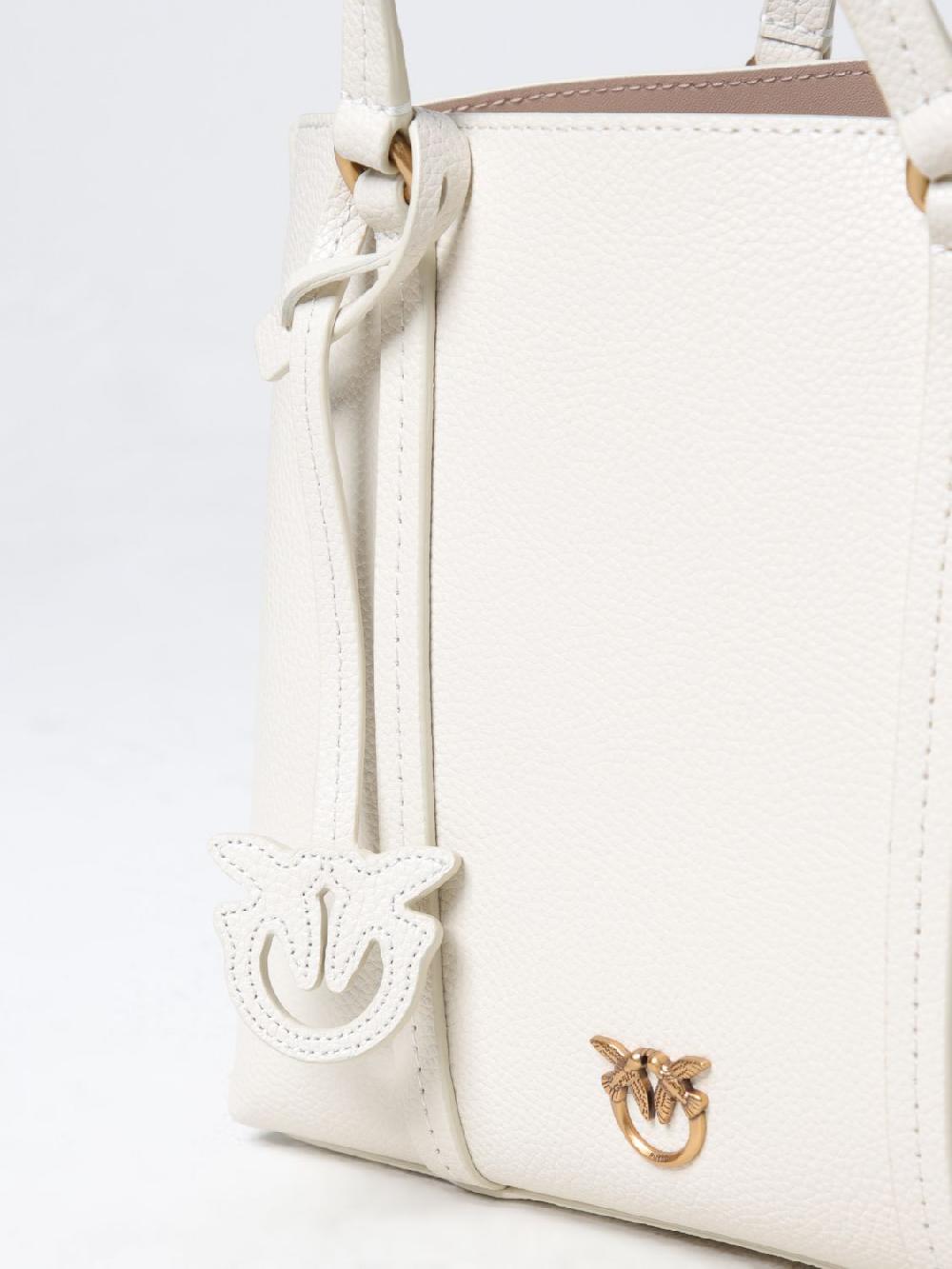 Giglio Borsa Carrie Pinko In Pelle A Grana