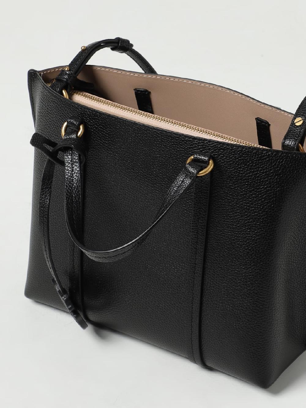Giglio Borsa Carrie Pinko In Pelle A Grana