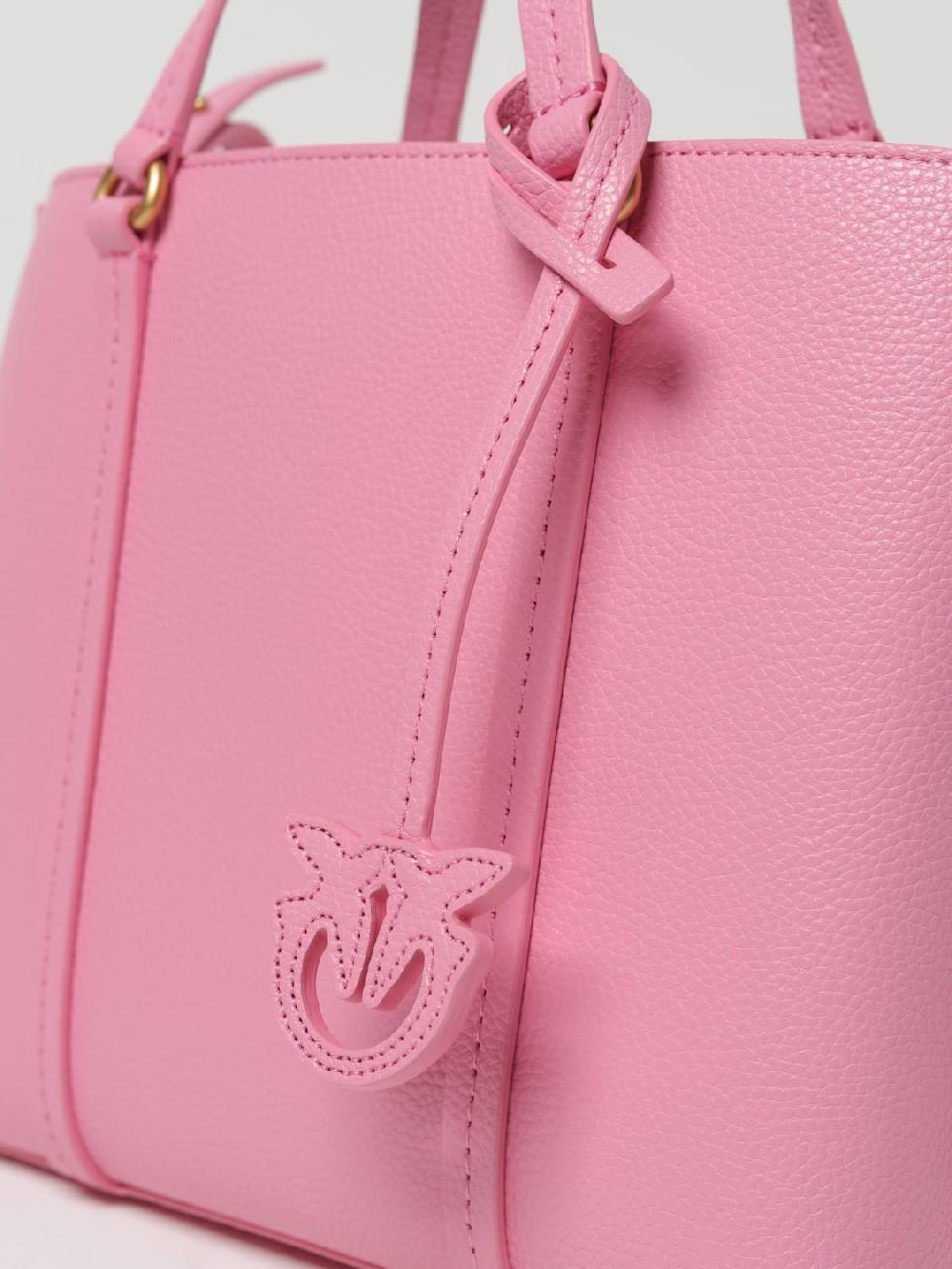 Giglio Borsa Carrie Pinko In Pelle A Grana