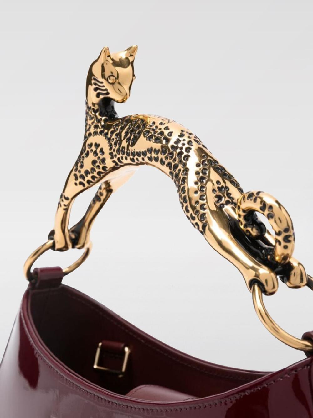 Giglio Borsa Cat Lanvin In Pelle Lucida