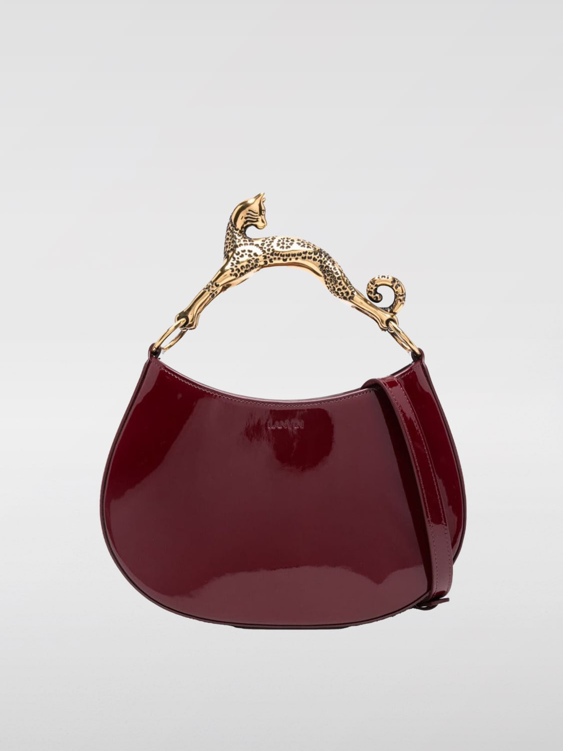 Giglio Borsa Cat Lanvin in pelle lucida