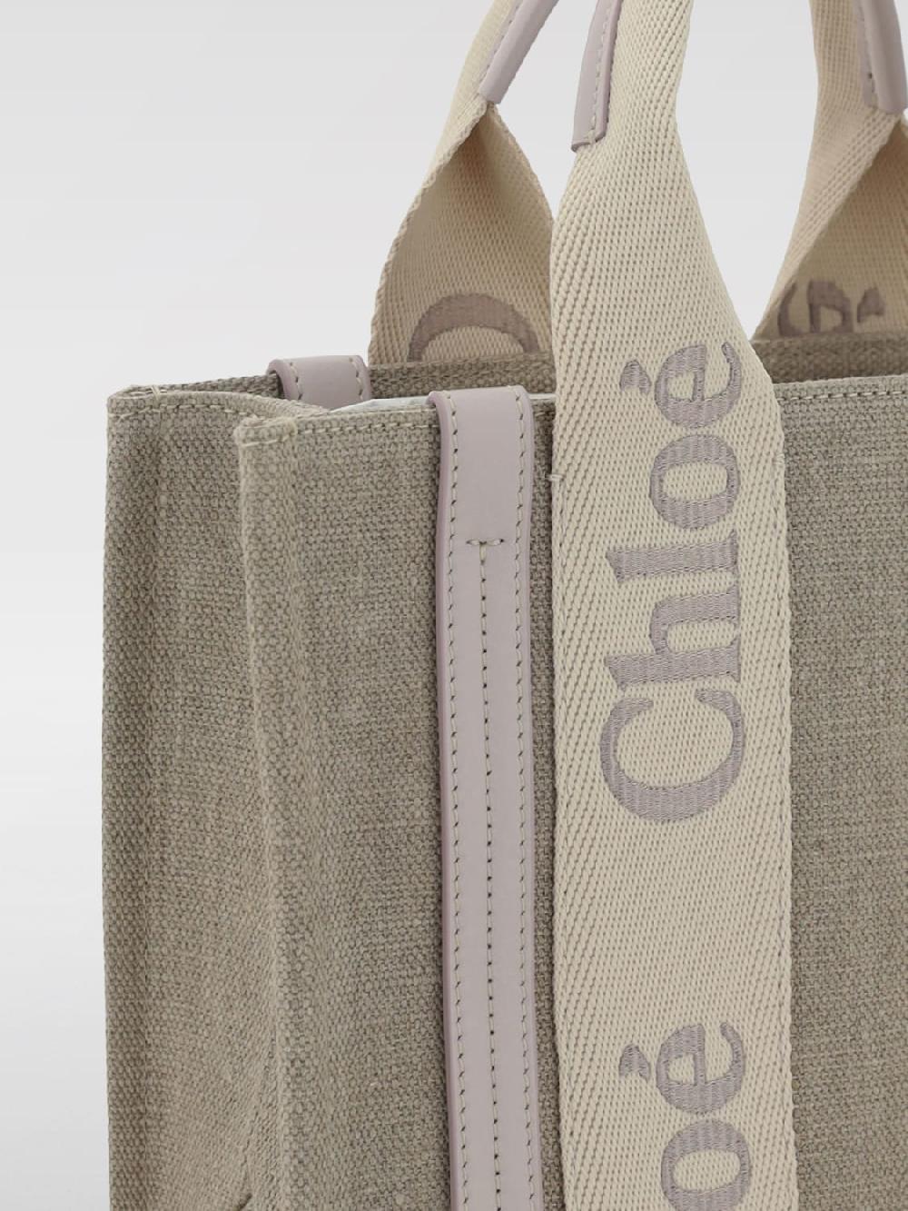 Giglio Borsa Chloè In Canvas