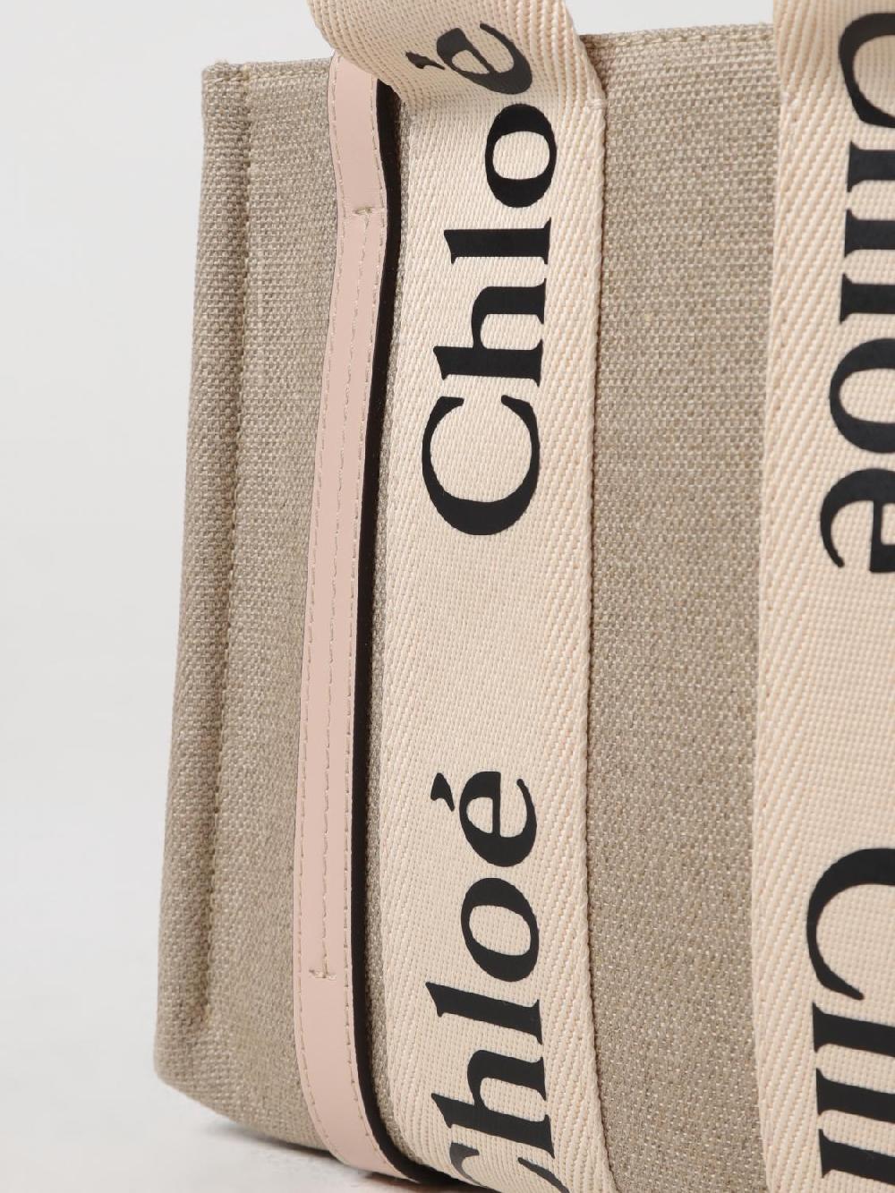 Giglio Borsa Chloé In Canvas E Pelle