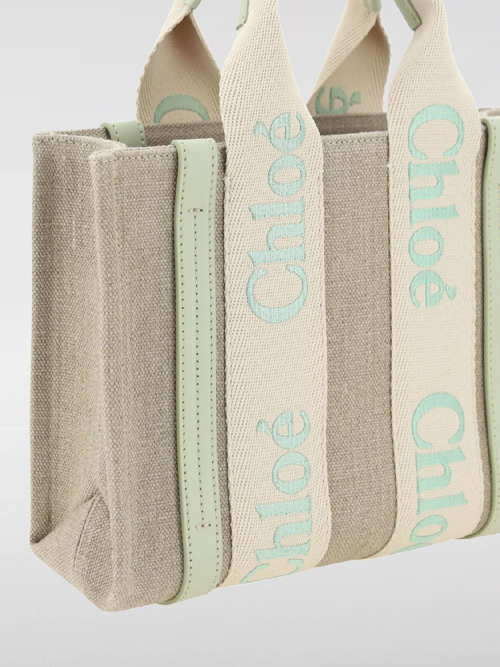 Giglio Borsa Chloè In Canvas