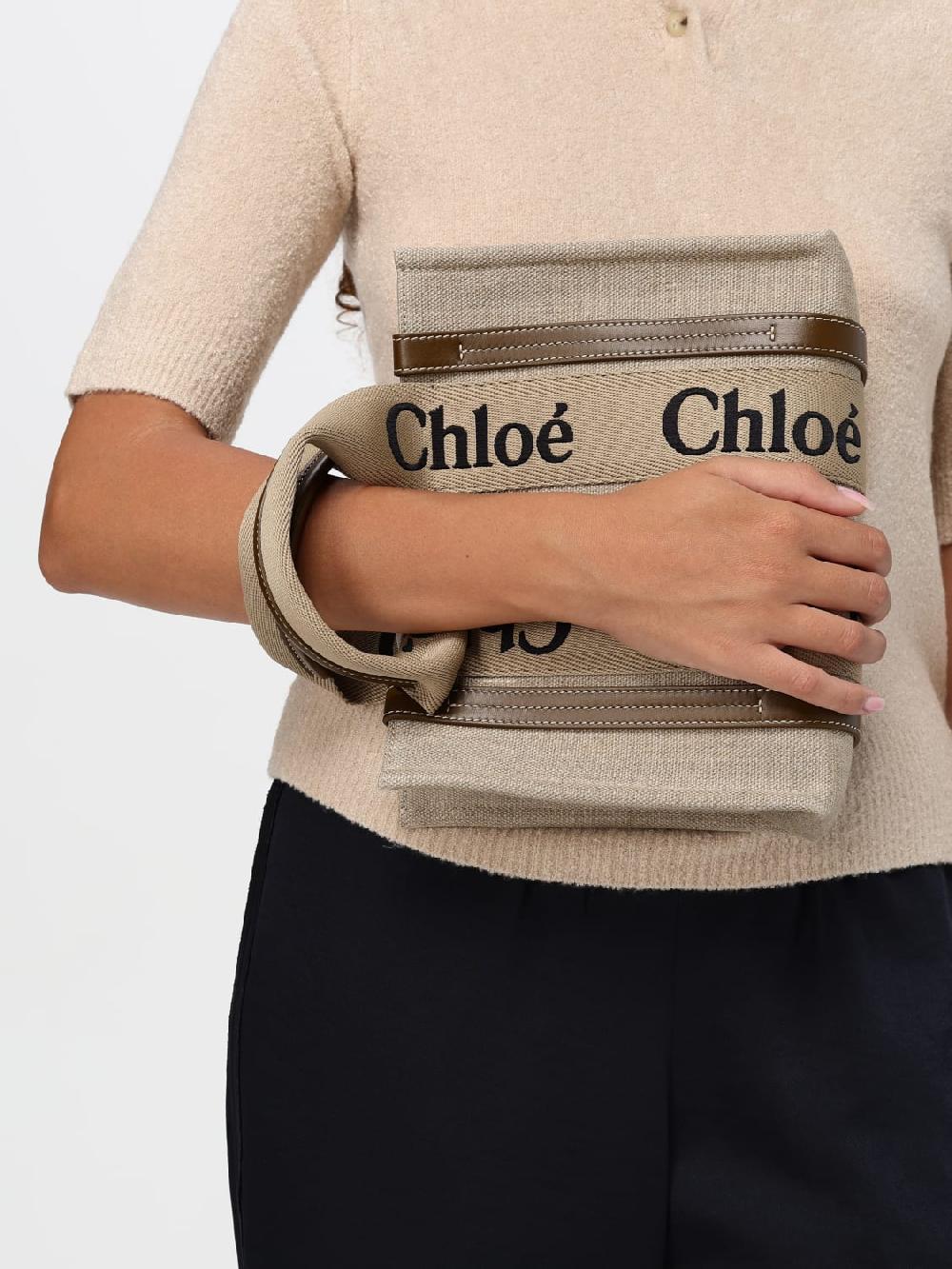 Giglio Borsa Chloè In Canvas