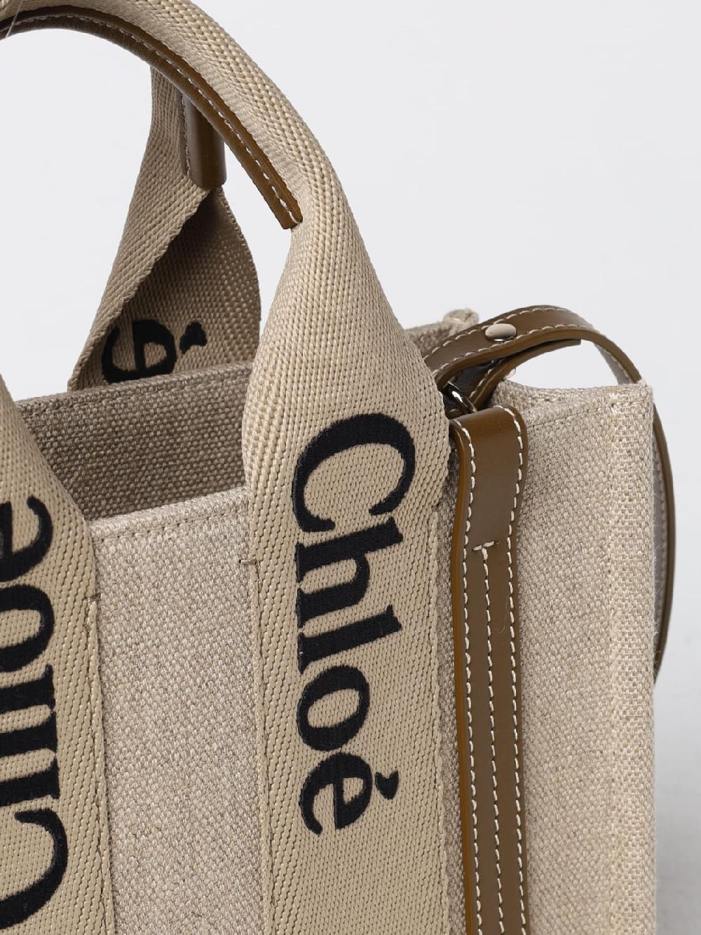 Giglio Borsa Chloè In Canvas