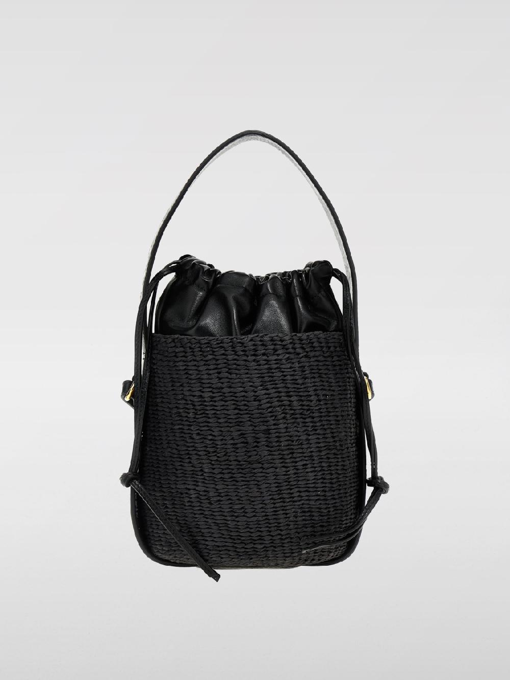 Giglio Borsa Chloè in pelle e rafia