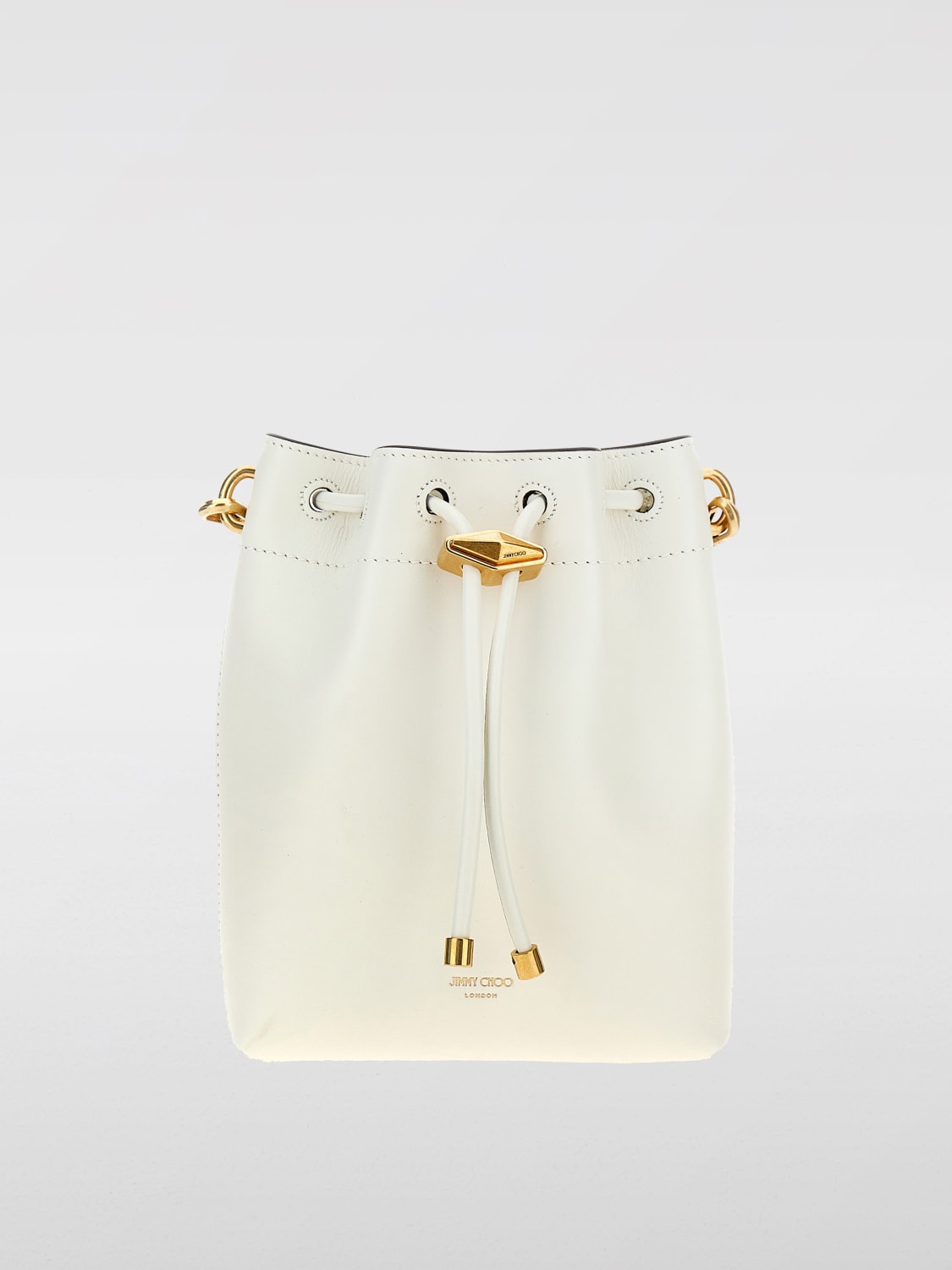 Giglio Borsa Cinch Bon Bon Jimmy Choo in pelle