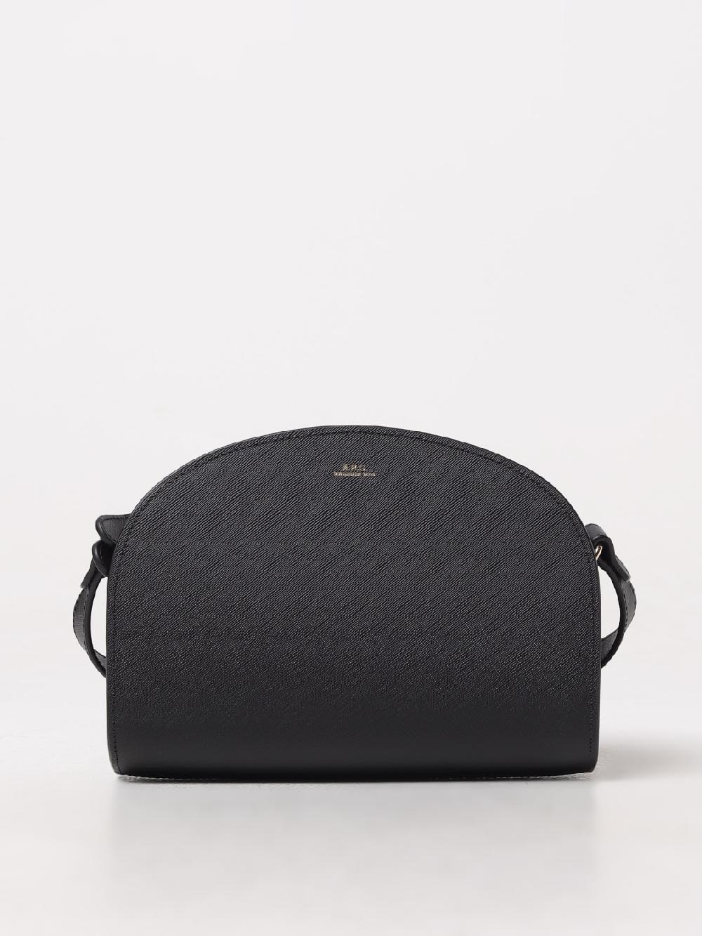 Giglio Borsa Demi Lune A.P.C. in pelle saffiano