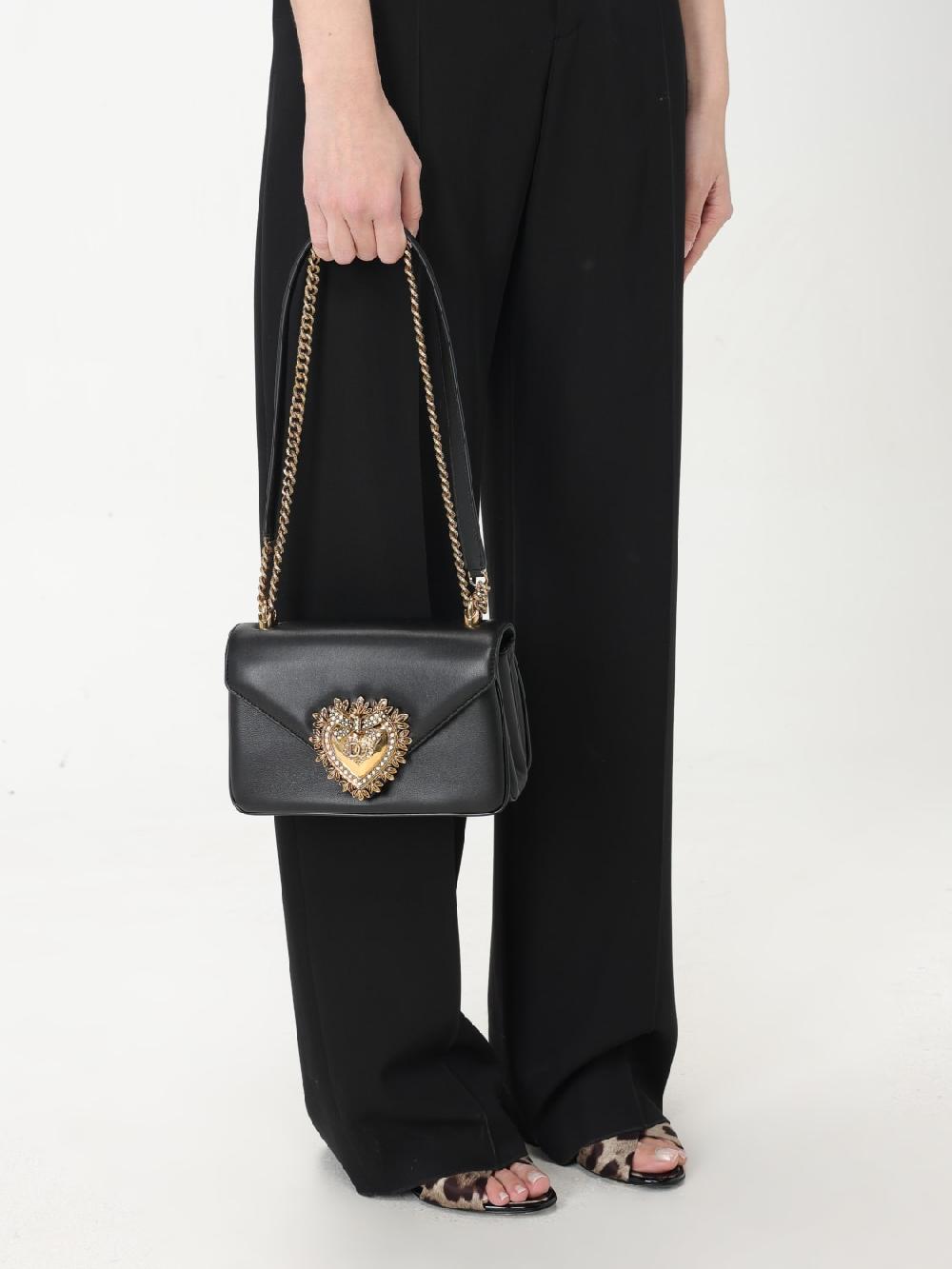 Giglio Borsa Devotion Dolce & Gabbana In Nappa