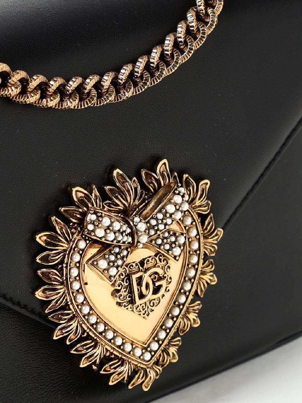 Giglio Borsa Devotion Dolce & Gabbana In Nappa