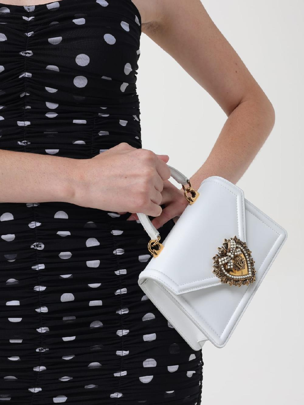 Giglio Borsa Devotion Dolce & Gabbana In Pelle