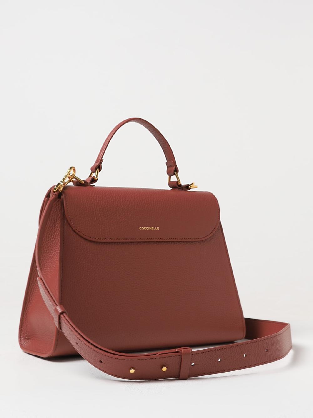 Giglio Borsa Dew Coccinelle In Pelle A Grana