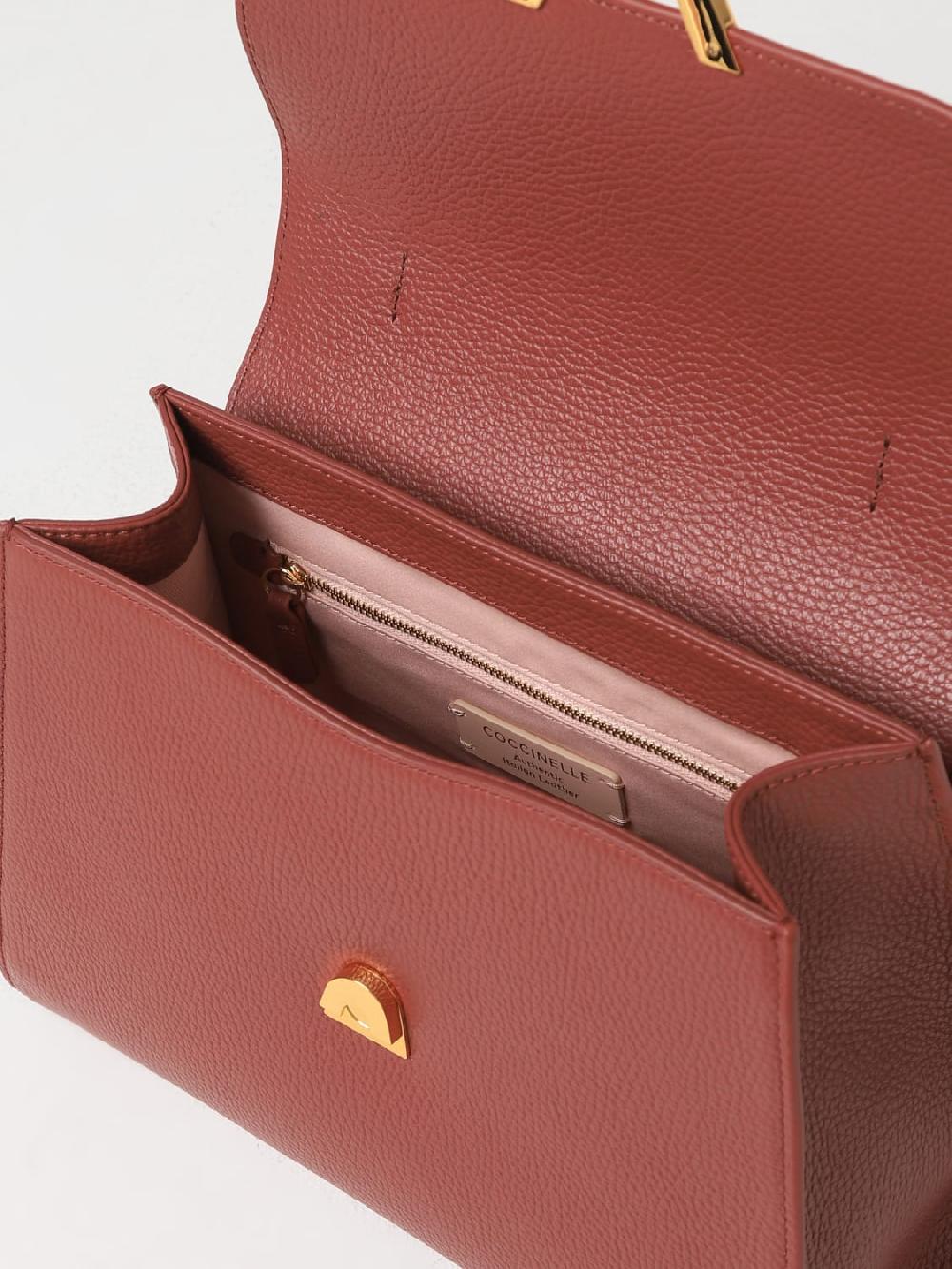 Giglio Borsa Dew Coccinelle In Pelle A Grana