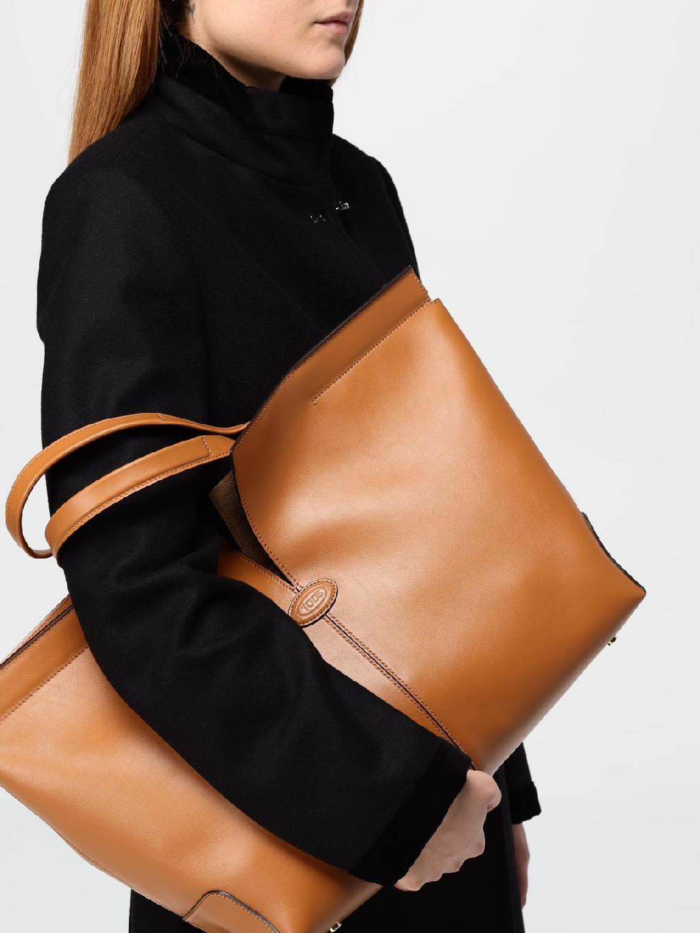Giglio Borsa Di Folio Tod's In Pelle