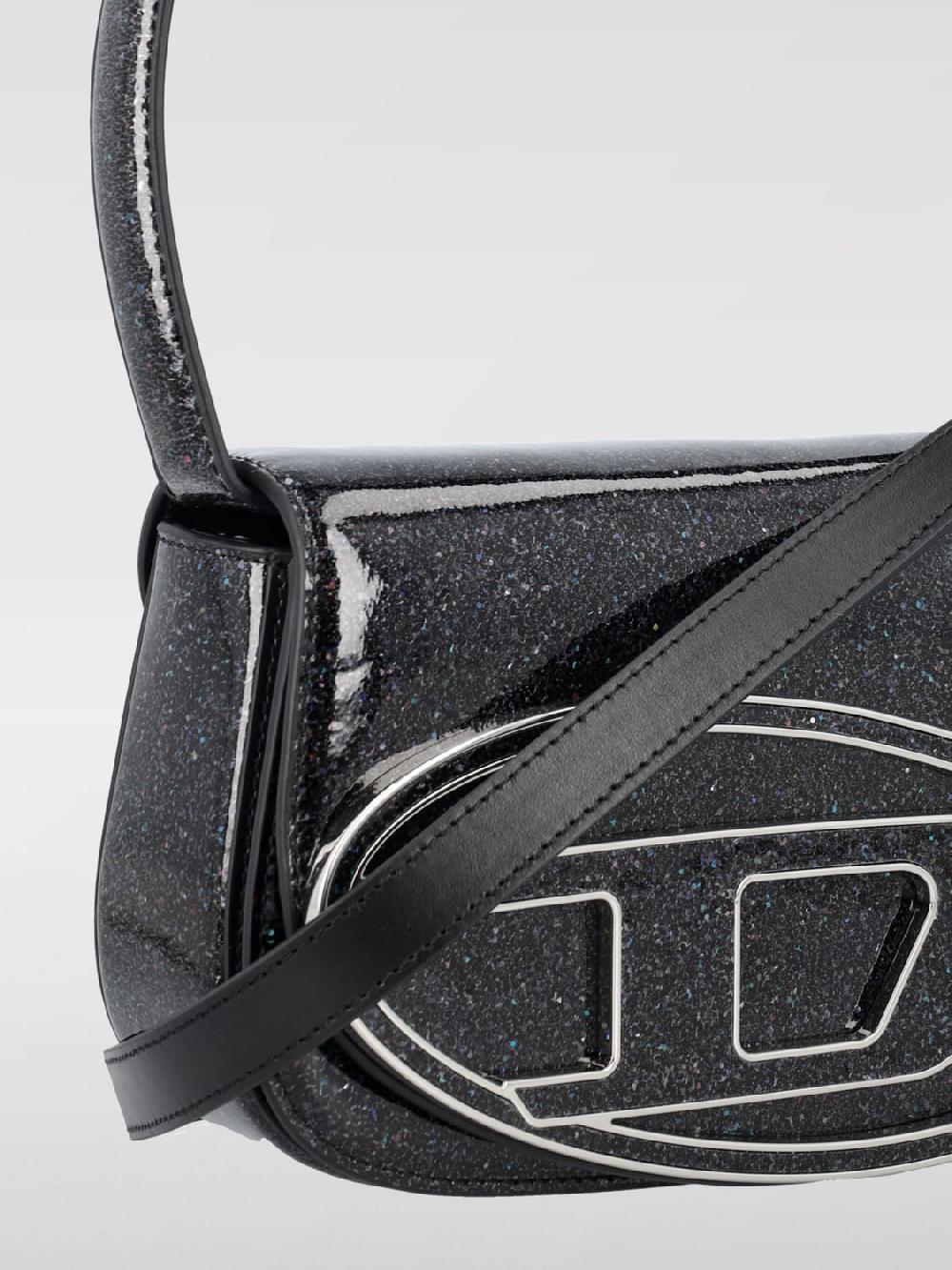 Giglio Borsa Diesel In Vernice Con Glitter